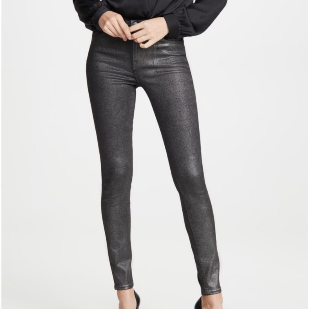 NWT J Brand Shimmer Coated Skinny Jeans